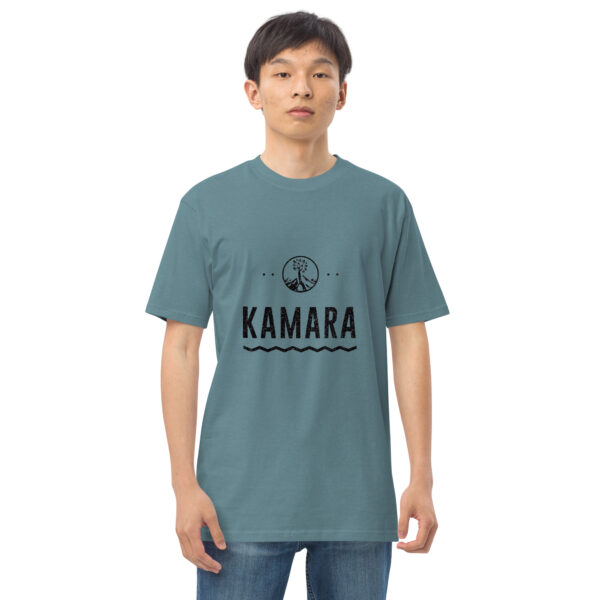 Kamara Kushma heavyweight tee agave - Kamara