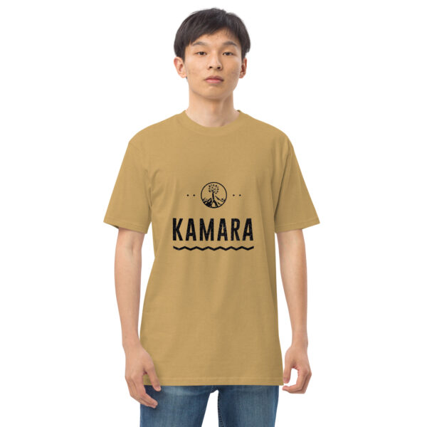 Kamara Kushma heavyweight tee vintage gold - Kamara