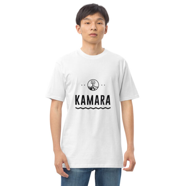 Kamara Kushma heavyweight tee white - Kamara
