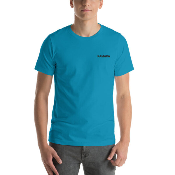 Kamara Name t shirt aqua - Kamara