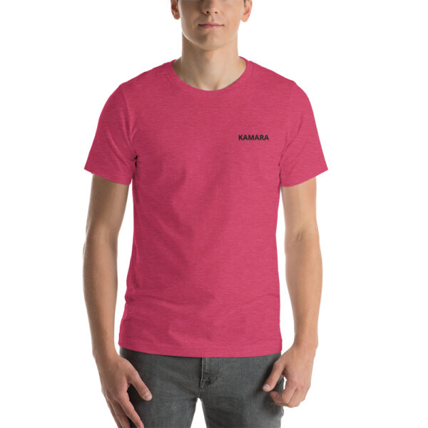 Kamara Name t shirt heather raspberry - Kamara