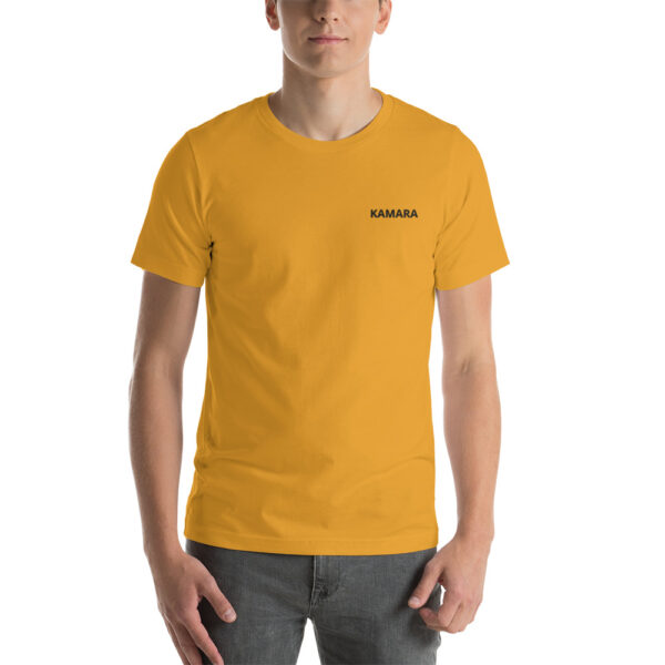 Kamara Name t shirt mustard - Kamara