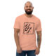Kamara lineal fitted t shirt desert pink - Kamara