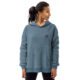 Kanguro woman unisex sueded fleece hoodie heather slate - Kamara