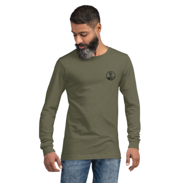 T shirt Kamara Logo long sleeve tee military green - Kamara