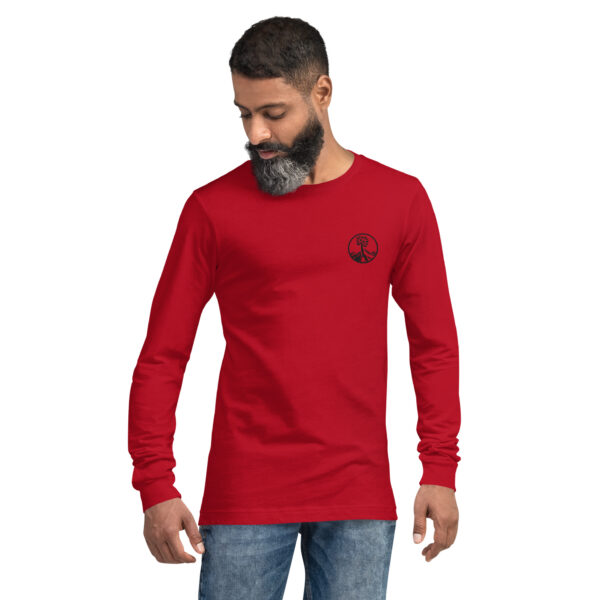 T shirt Kamara Logo long sleeve tee red - Kamara