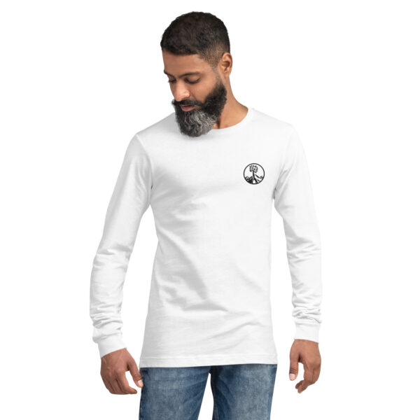 T shirt Kamara Logo long sleeve tee white - Kamara