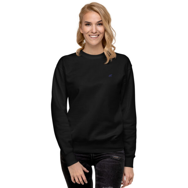 bear woman fleece pullover black - Kamara