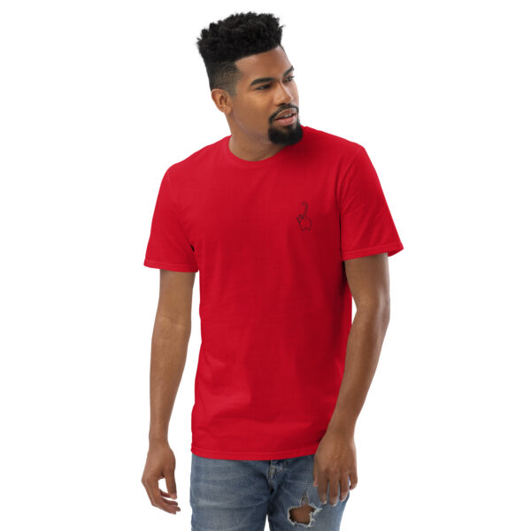 cat t shirt true red - Kamara