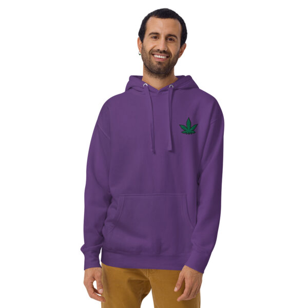 hoodie weed purple - Kamara