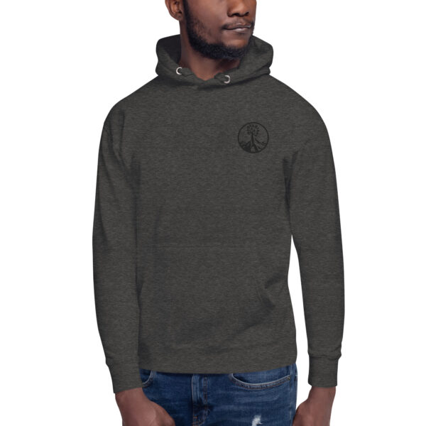 kamara logo hoodie charcoal heather - Kamara