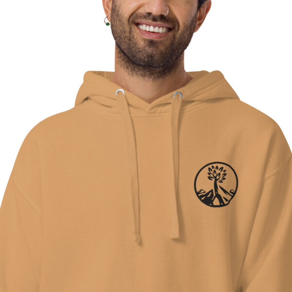 kamara logo hoodie khaki ampliado - Kamara