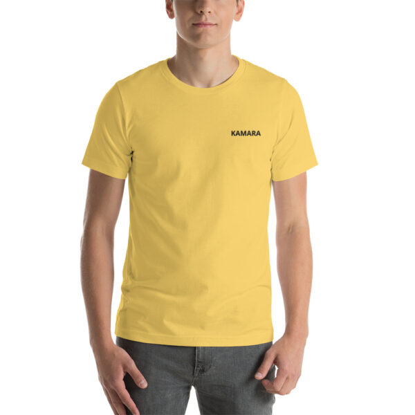 kamara name t shirt yellow - Kamara