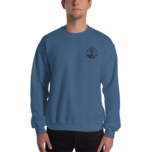 pullover sweatshirt Kamara logo indigo blue - Kamara