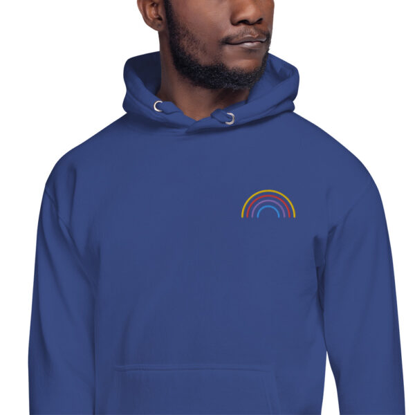 rainbow men hoodie team royal ampliado - Kamara