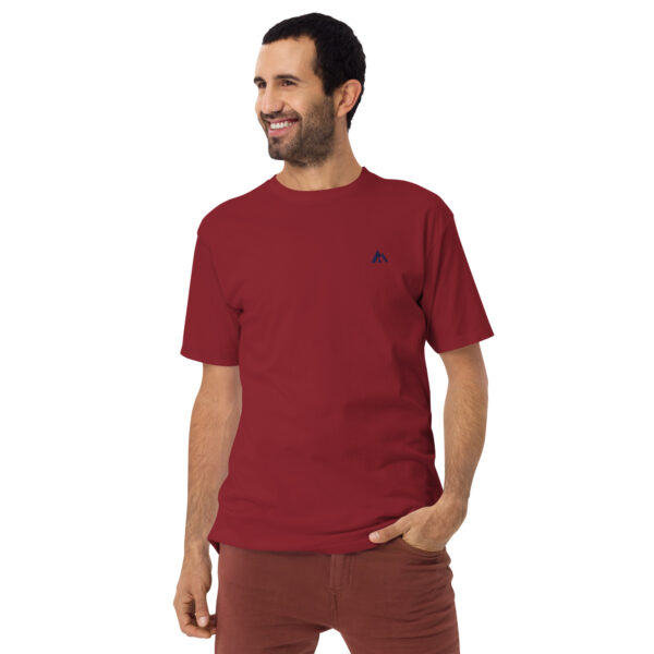t shirt mountain tee brick red - Kamara