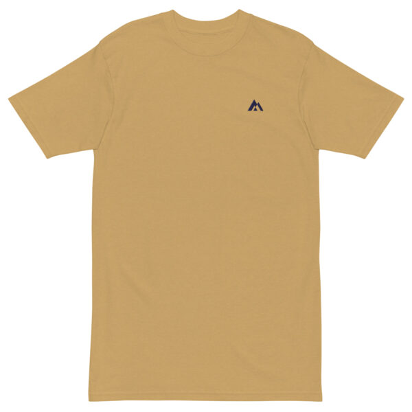 t shirt mountain tee vintage gold frente - Kamara