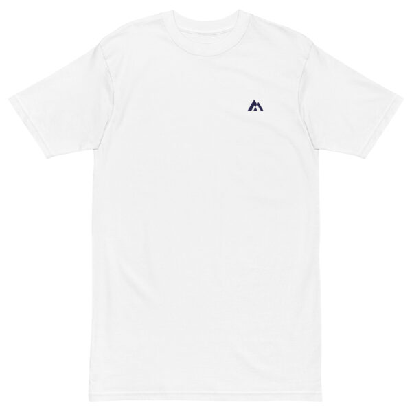 t shirt mountain tee white frente - Kamara