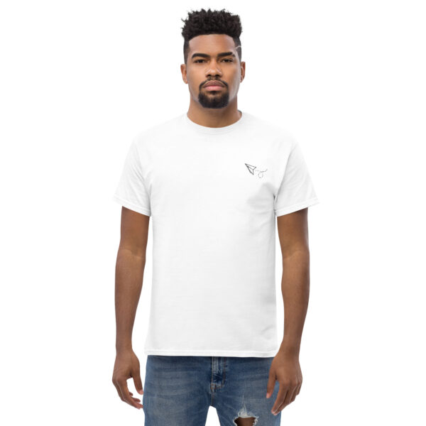 t shirt paper plane tee white - Kamara