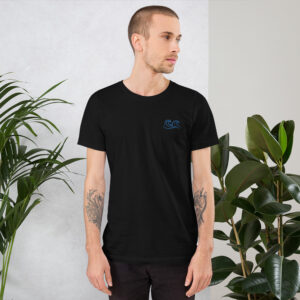 t shirt waves black - Kamara
